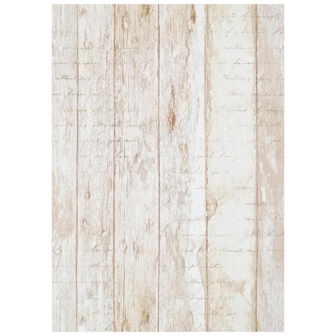 8 Feuilles de riz, Stampéria, Format A6 (10.5x14.8cm) - Timeless