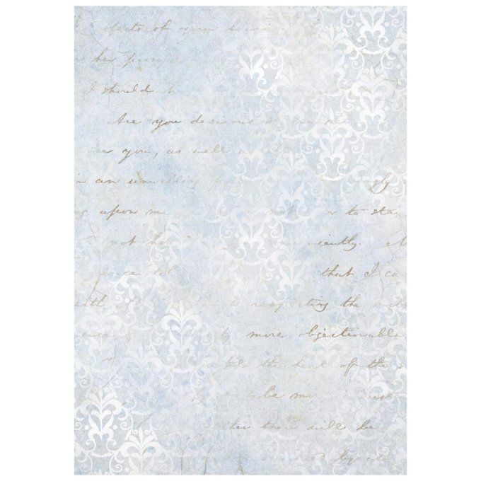 8 Feuilles de riz, Stampéria, Format A6 (10.5x14.8cm) - Timeless