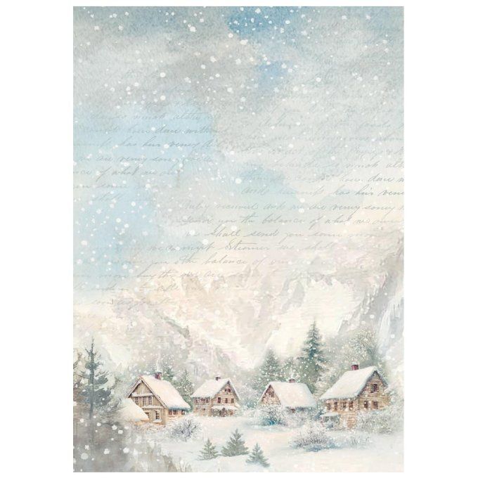 8 Feuilles de riz, Stampéria, Format A6 (10.5x14.8cm) - The Owl's house