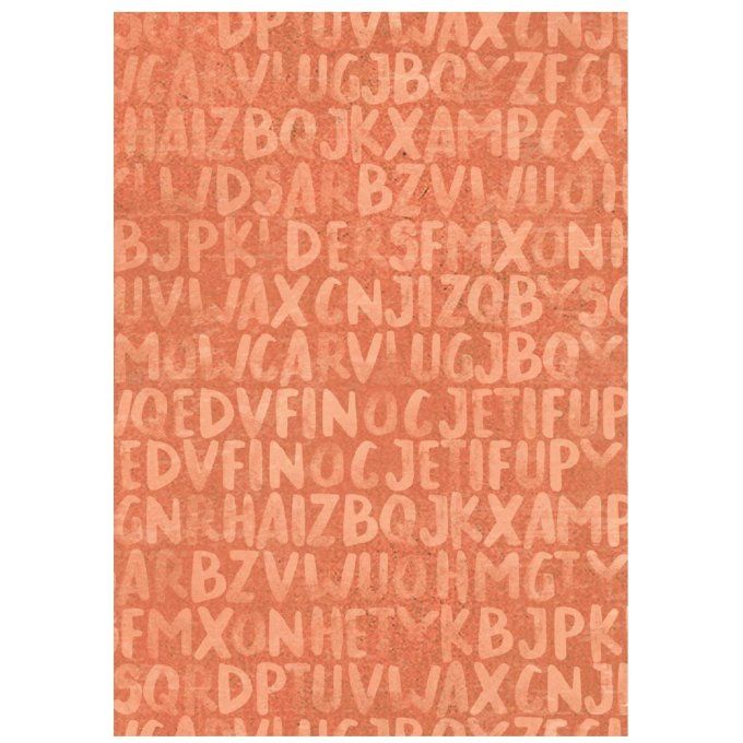 8 Feuilles de riz, Stampéria, Format A6 (10.5x14.8cm) - Fonds, Collection Furry friends