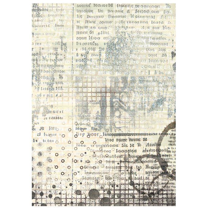 8 Feuilles de riz, Stampéria, Format A6 (10.5x14.8cm) - Fonds, Collection Furry friends