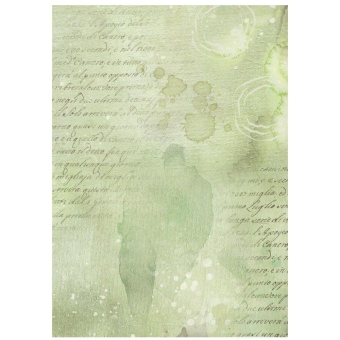 8 Feuilles de riz, Stampéria, Format A6 (10.5x14.8cm) - Daisy Art - Fonds