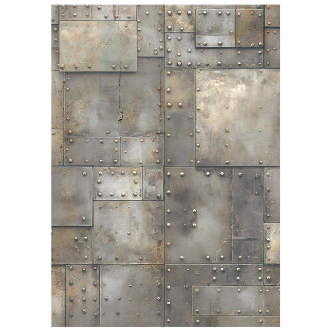 8 Feuilles de riz, Stampéria, Format A6 (10.5x14.8cm) - A new beginning, background