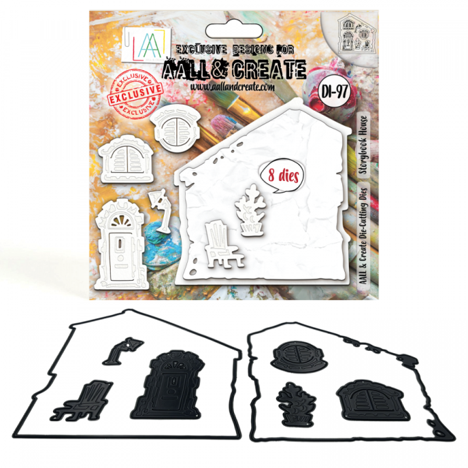 AALL,  8 Dies/matrices de découpe, Storybook house