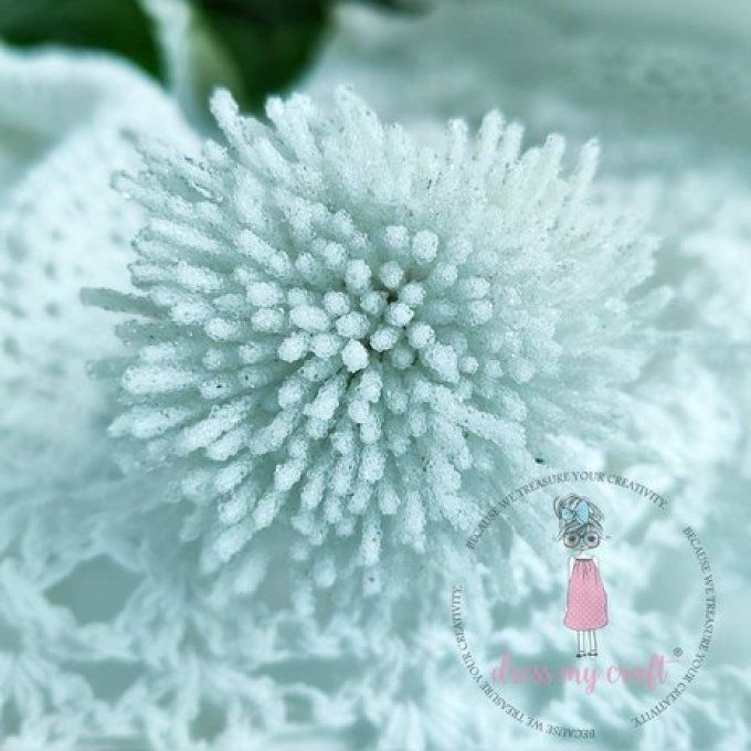 100 petits pistils - Pollen sugar white - Dress my craft