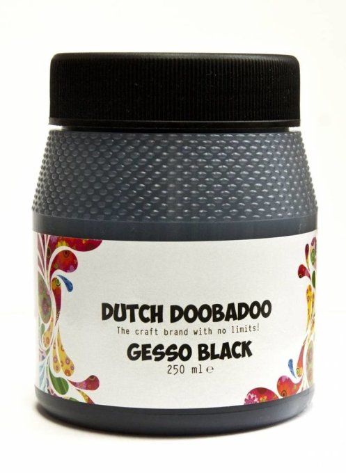 Dutch Doobadoo, gesso couleur noir, 250ml