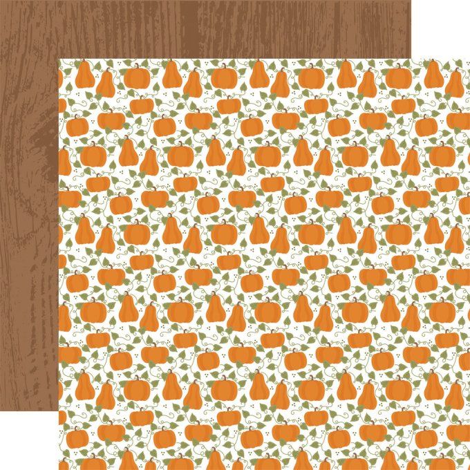 12 feuilles, 30x30cm - Fall Fever, Echo park