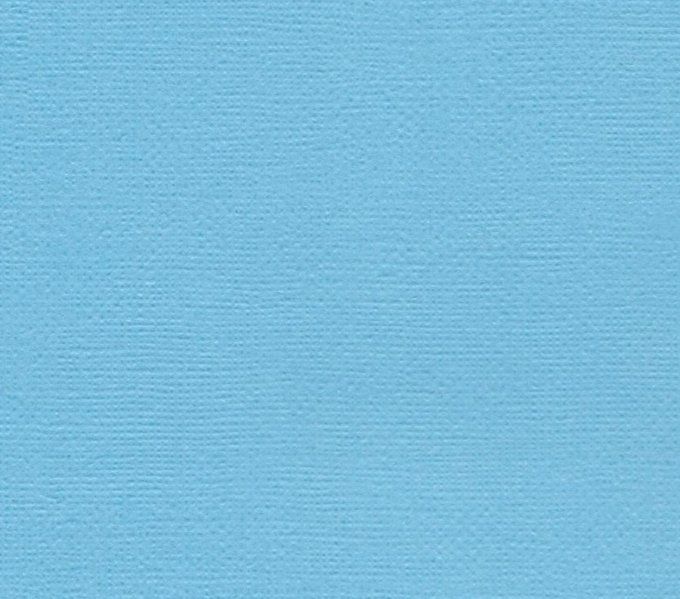 Cardstock, couleur bleu provence - 30x30cm,  texturé, feuille à l'unité, 216g