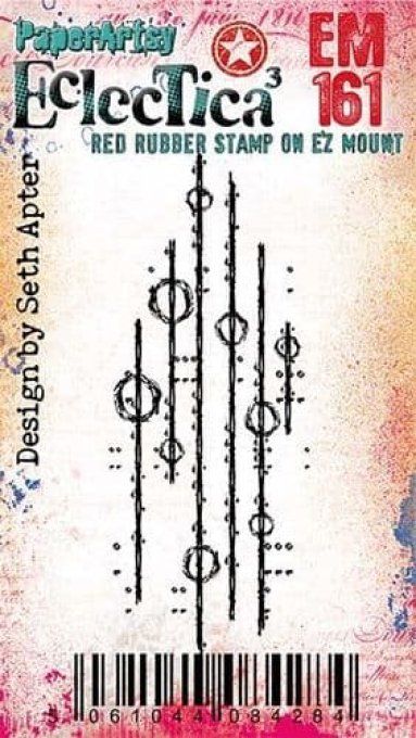 Mini tampon caoutchouc, Eclectica (161), PaperArtsy