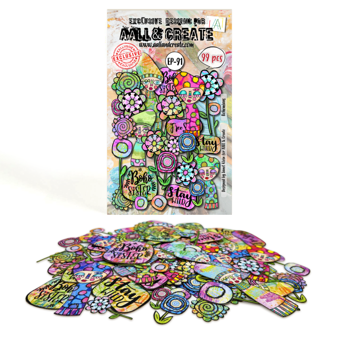 99 Die-cuts - AALL&Create - Bohemians