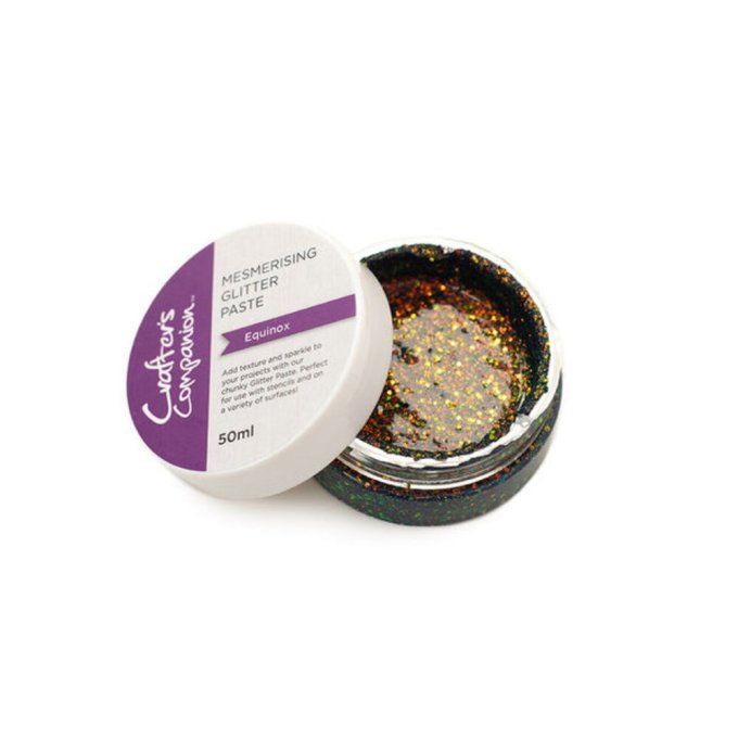 Glitter paste, Crafter's companion, couleur : Equinox - 50ml