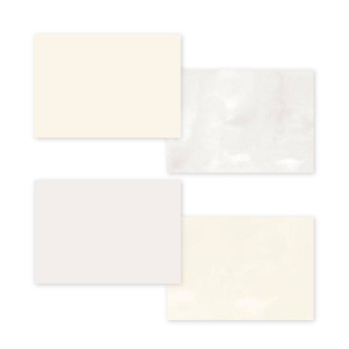 Florilèges Design, Kit créatif, 12 cartes, Gingko