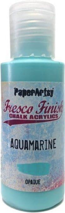 PaperArtsy - Fresco Finish, couleur : Aquamarine, opaque - 50ml