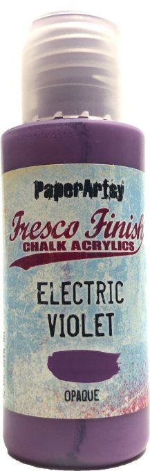 PaperArtsy - Fresco Finish, couleur : Electric violet, opaque - 50ml