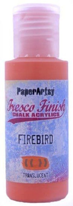 PaperArtsy - Fresco Finish, couleur : Fire Bird, translucent - 50ml