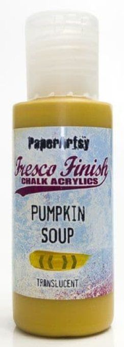 PaperArtsy - Fresco Finish, couleur : Pumpkin soup, translucent - 50ml