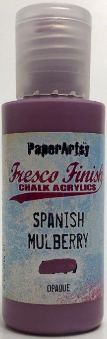 PaperArtsy - Fresco Finish, couleur : spanish mulberry, opaque - 50ml 
