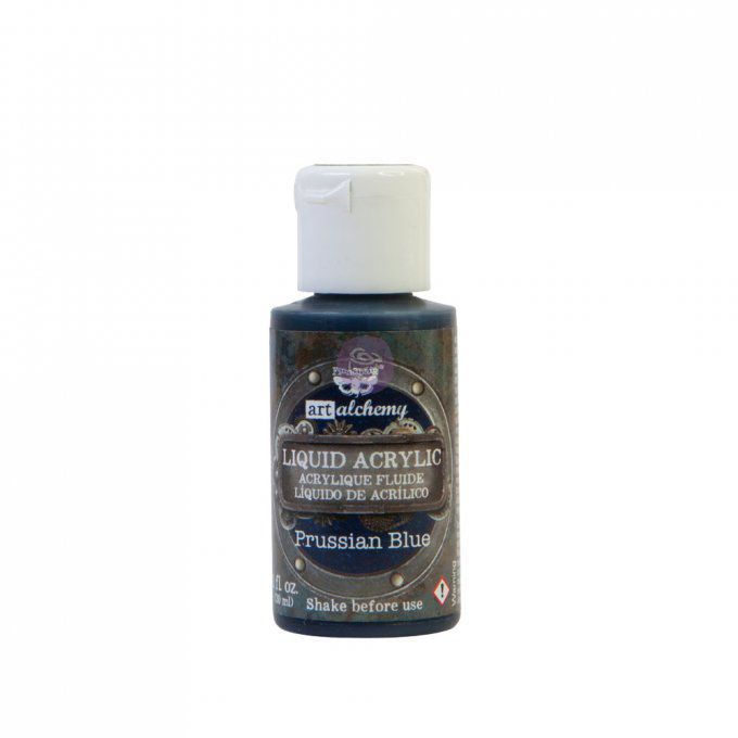 Peinture fluide, Art Alchemy, Prussian blue, 30ml