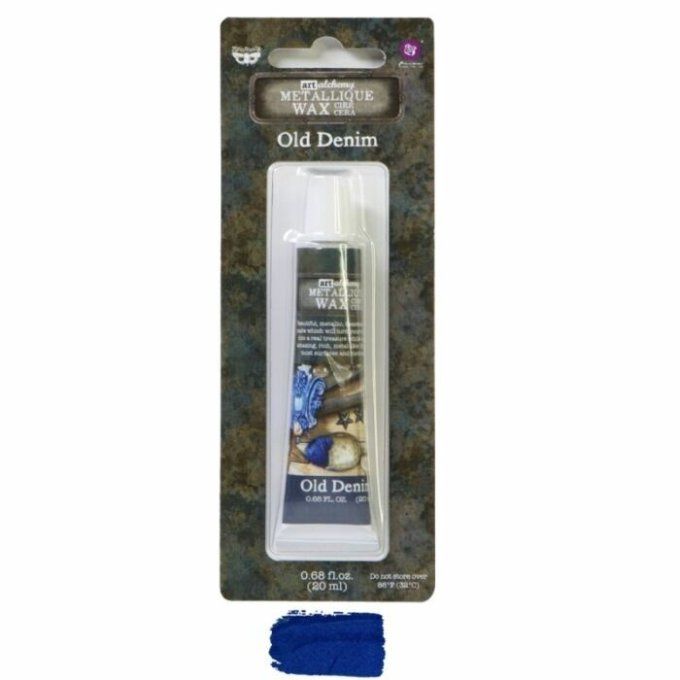 Cire métallique, Art Alchemy, Old denim, 20ml