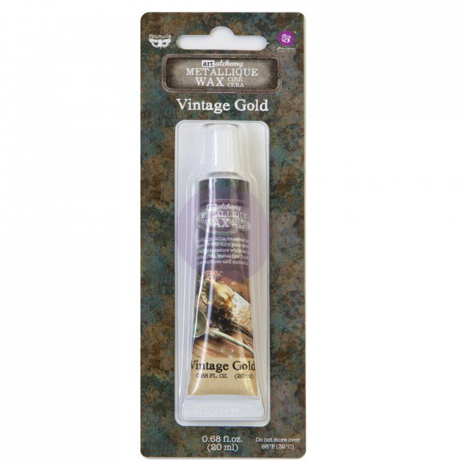 Cire métallique, Art Alchemy, Vintage gold, 20ml
