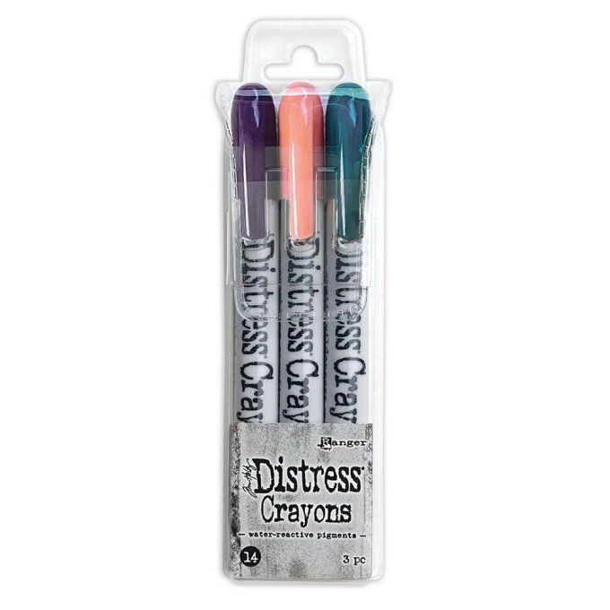 Crayons distress, Ranger, set de 3 crayons -n°14