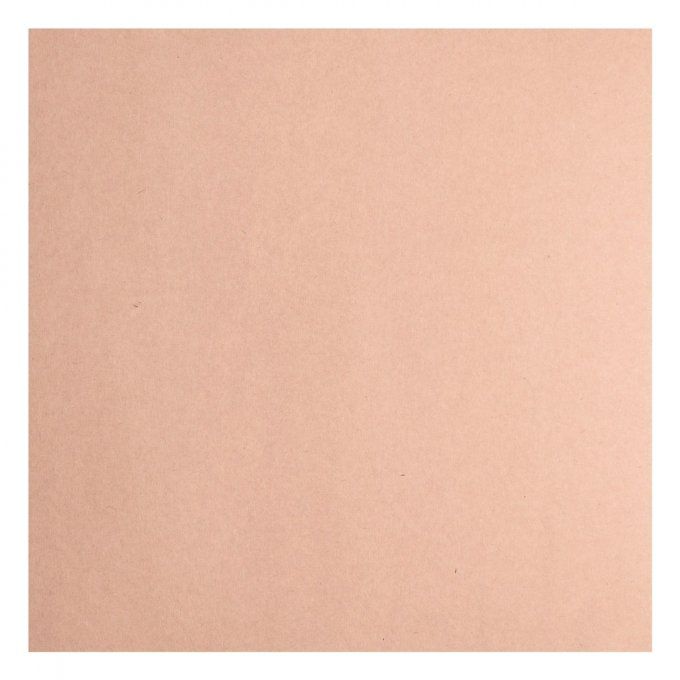 Cardstock Couleur : Kraft light 216g, lot de 20 feuilles - 30x30cm (lisse)