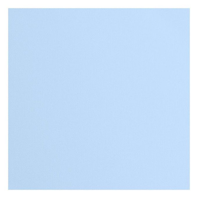 Cardstock Couleur : Water, 216g, lot de 20 feuilles - 30x30cm (texturé)