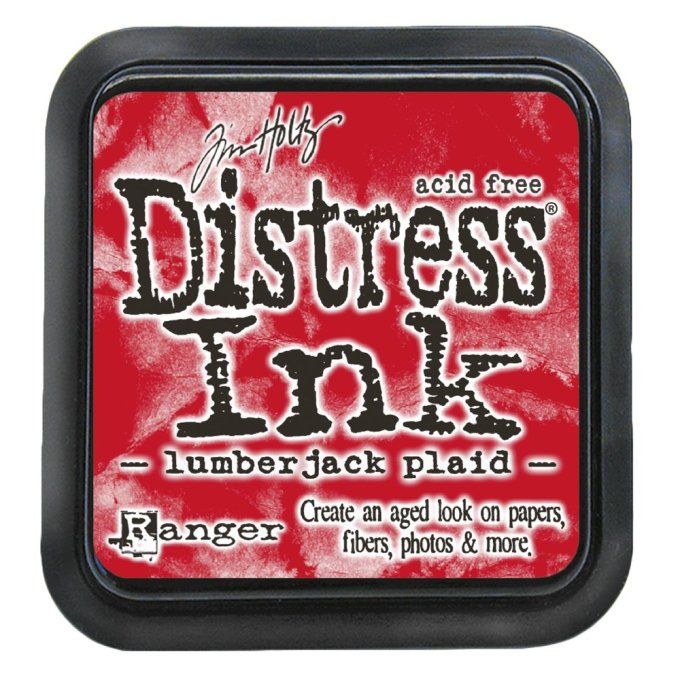 Distress Ink - lumberjack plaid (grand pad)