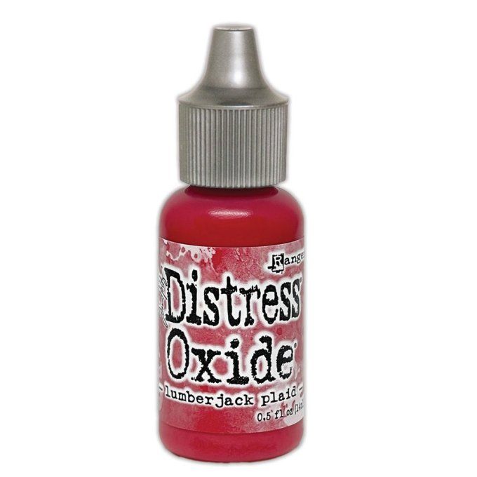 Recharge, encre distress oxide, couleur : Lumberjack plaid