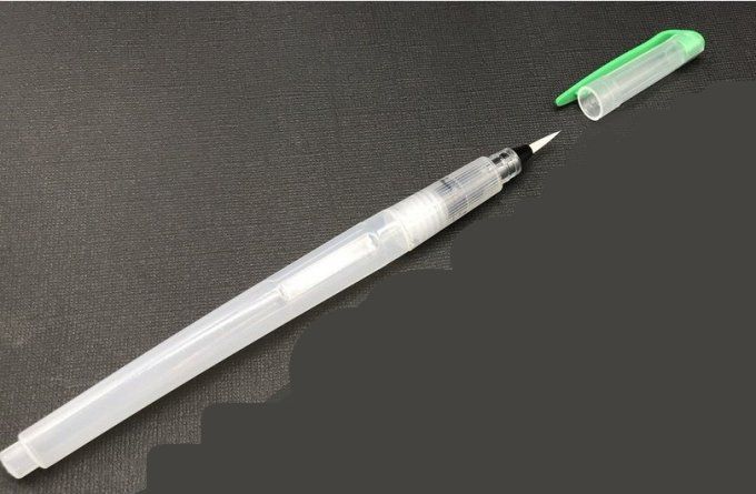 Nellie's, 1 Pinceau à réservoir - taille S (pinceau fin)