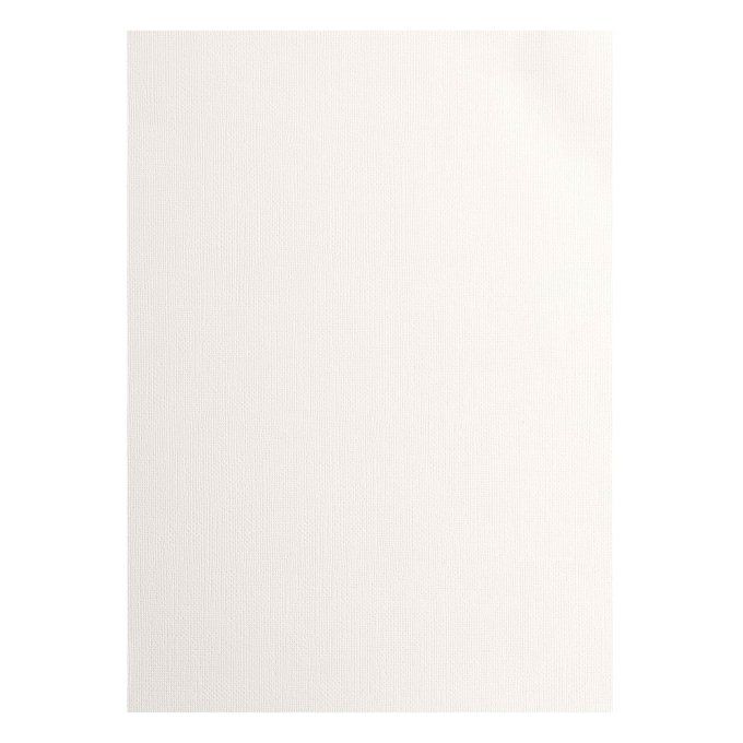 Cardstock Couleur : Off white, 216g, lot de 10 feuilles - Format A4 (texturé)