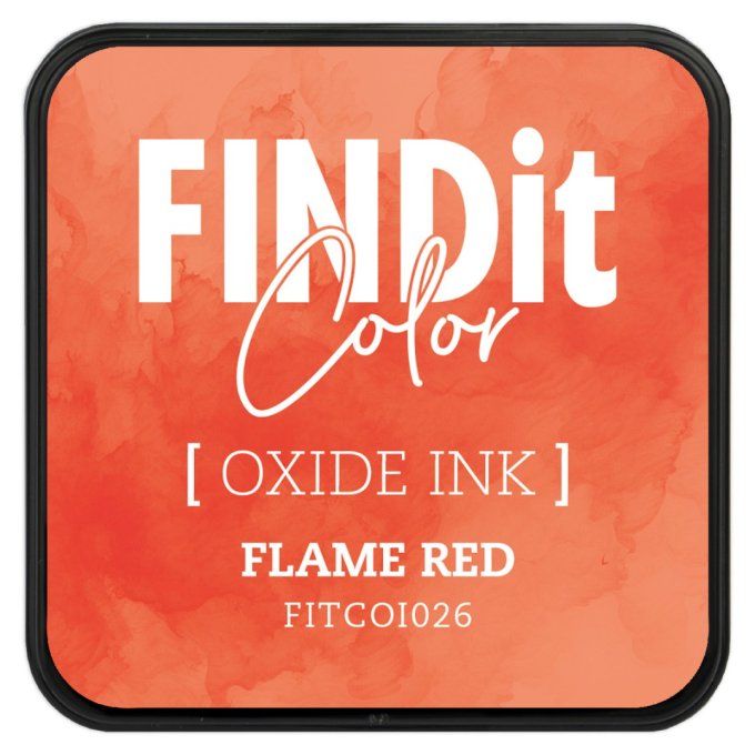 Find it colors- oxide ink - couleur : Flame red