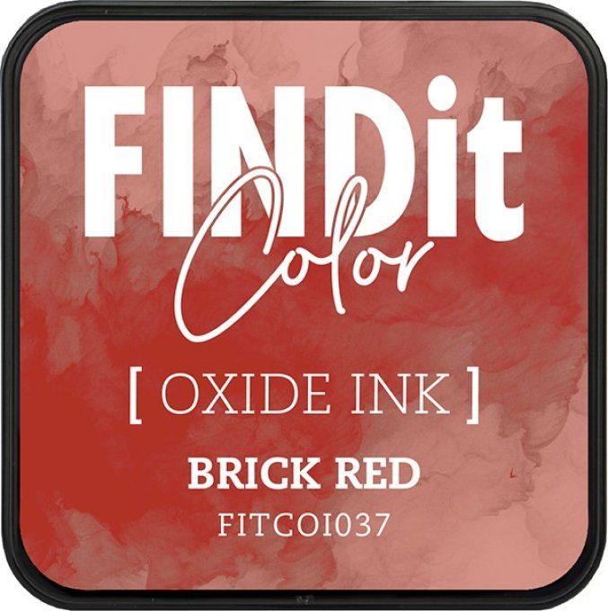 Find it colors- oxide ink - couleur : Brick red