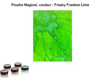 Pigment Magical, Lindy's, couleur Freaky FrankenLime