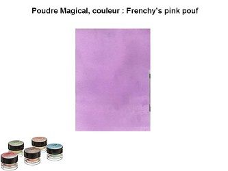Pigment Magical, Lindy's, Flat, couleur Frenchy's pink pouf  - gamme flat