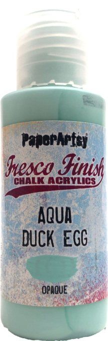 PaperArtsy - Fresco Finish, couleur : Aqua duck egg, opaque - 50ml