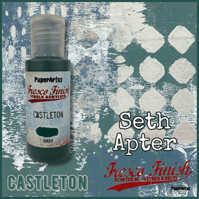 PaperArtsy - Fresco Finish, couleur : Castleton, opaque - 50ml