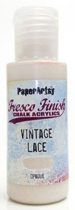 PaperArtsy - Fresco Finish, couleur : Vintage lace, opaque - 50ml