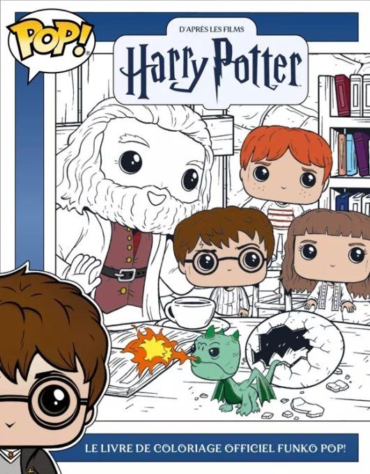 Livre de coloriage, Funko Harry Potter