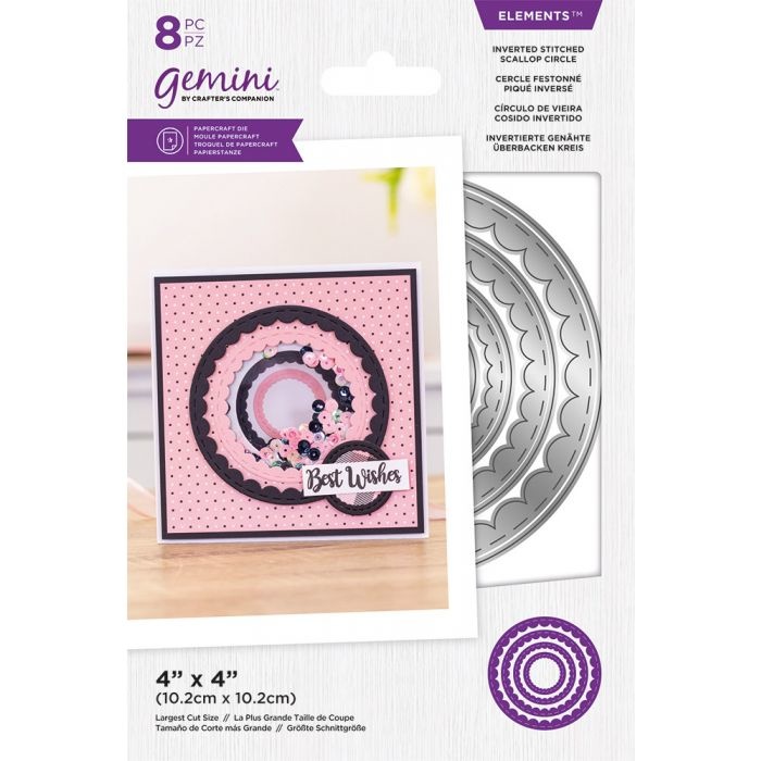 Kit Matrices De Découpe Pivoine Crafter's Companion - Créez Des Fleurs En Mousse 3D Réalistes, DIY Scrapbooking