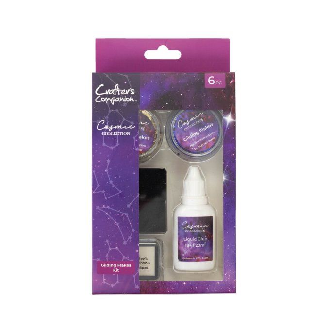 Cosmic collection, Gilding Flakes Kit - Crafter's companion