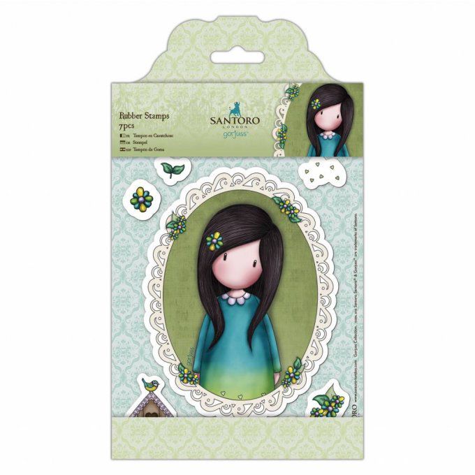 Ensemble de tampons, Gorjuss, Birds of a feather