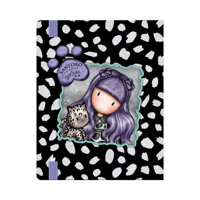 Gorjuss, Daily planner non daté, Smitten kitten, dimension : 11.5x14.5cm