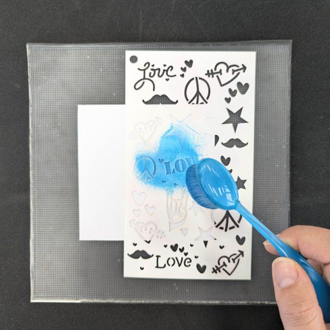 Diy&Cie - Tapis grip en silicone, dimension 18x18cm