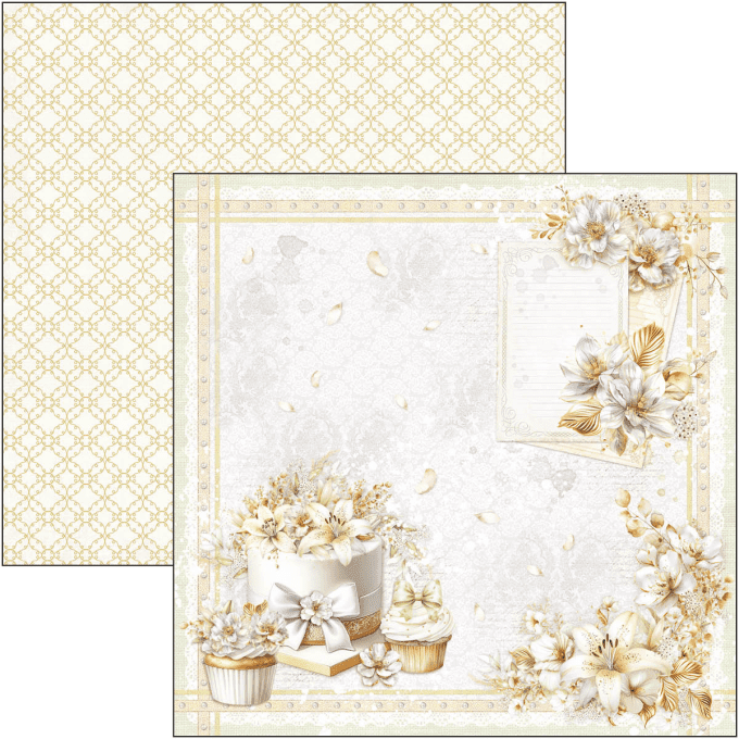 Ciao Bella, collection Blessing day - 20x20cm - 12 feuilles - 190gsm