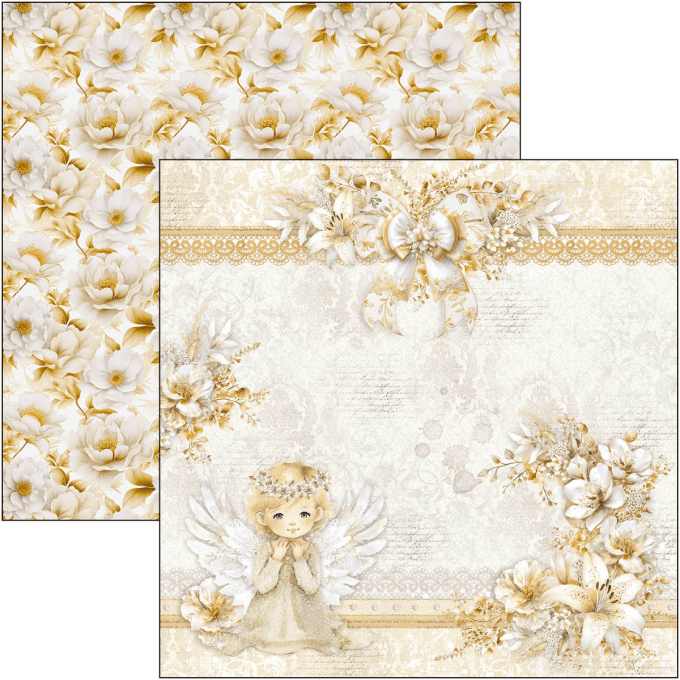 Ciao Bella, collection Blessing day - 20x20cm - 12 feuilles - 190gsm
