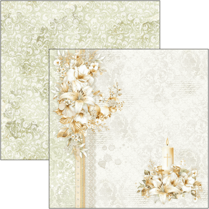 Ciao Bella, collection Blessing day - 20x20cm - 12 feuilles - 190gsm