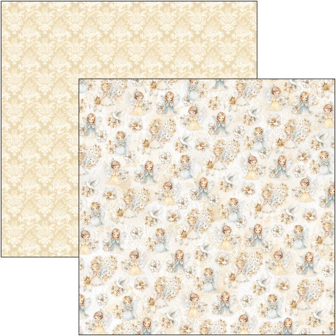 Ciao Bella, collection Blessing day - 20x20cm - 12 feuilles - 190gsm