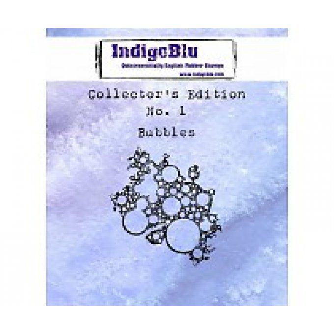 Tampon caoutchouc, Bubbles, IndigoBlu