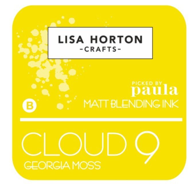 Lisa Horton Craft, cloud 9 - pad encre - Matt Blending ink - couleur: Georgia Moss, grand pad